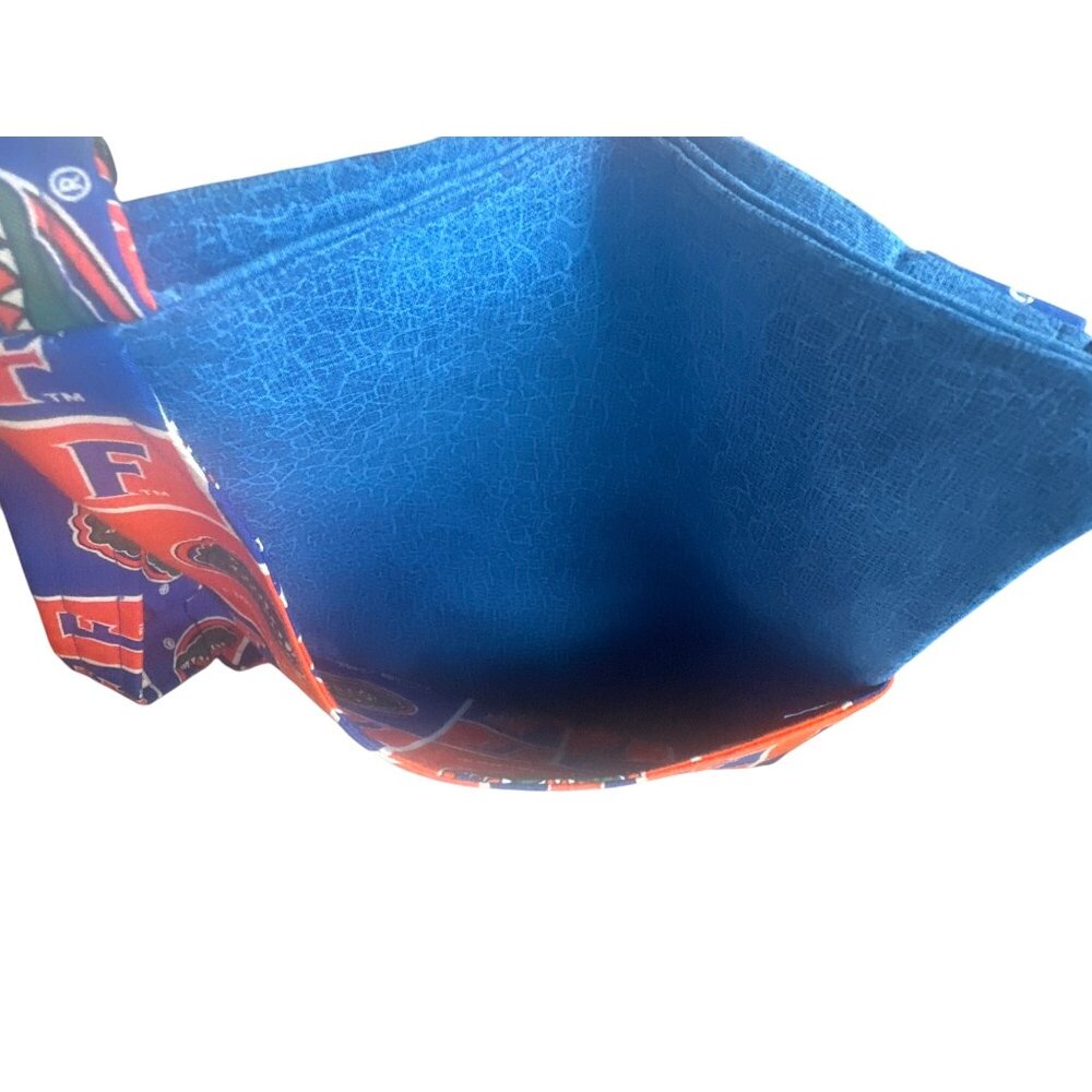 Florida Gators Custom Crossbody Bag Cotton Orange Blue Slot Pockets Magnet Close - Picture 5 of 5